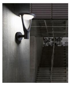 FORMA LAMPADA DA PARETE DA ESTERNO IP65 ALLUMINIO ANTRACITE LED 24W LUCE 3000K E 4000K MODERNA DI SOVIL