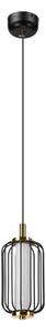 Lampada a sospensione LED su cavo BONNIE LED/10W/230V 3000K nera