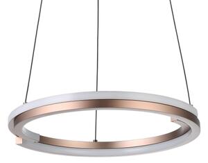 Eglo 901826 - Lampada a sospensione dimmerabile a cavo MEZZOMONTE 2xLED/20W/230V bronzo + telecomando