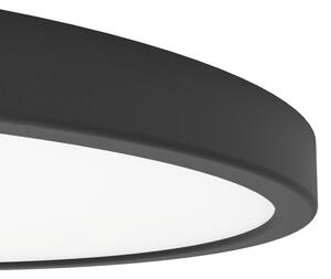 Eglo 901725 - LED RGBW dimmerabile lampada da soffitto per bagno FUEVA-Z LED/17,5W/230V 38,9cm IP44 nero