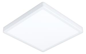 Eglo 901729 - LED RGBW dimmerabile, plafoniera con vetro fumé FUEVA-Z LED/17,8W/230V 39cm IP44 bianco