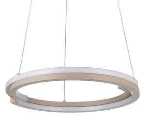 Eglo 901824 - Lampadario LED dimmerabile a cavo MEZZOMONTE 2xLED/20W/230V beige + telecomando