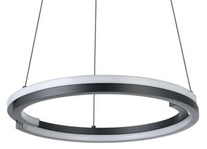 Eglo 901822 - Lampada a sospensione LED dimmerabile su cavo MEZZOMONTE 2xLED/20W/230V nero + telecomando