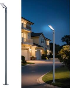 Brilagi -LED Lampada da esterno con palo e kl. 3 m URBANLIGHT LED/50W/230V antracite IP65