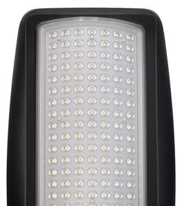 Lampione solare LED dimmerabile da strada con sensore VENICE 100W/6000 mAh IP65 nero + telecomando