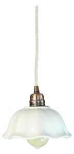 Bohemia-Design - Lampada a sospensione in porcellana con cavo, 1xE27/60W/230V