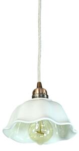 Bohemia-Design - Lampada a sospensione in porcellana con cavo, 1xE27/60W/230V