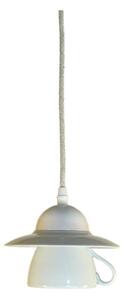Bohemia-Design - Lampadario sospeso in porcellana con cavo 1xE27/60W/230V