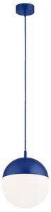 Argon 9000 - Lampada a sospensione da esterno su cavo LIV 1xE27/15W/230V IP44 blu