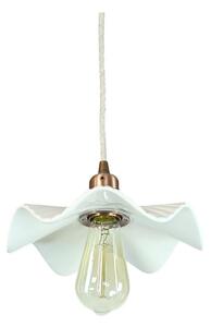 Bohemia-Design - Lampada a sospensione in porcellana con cavo 1xE27/60W/230V