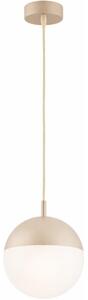Argon 9001 - Lampada a sospensione per esterni su cavo LIV 1xE27/15W/230V IP44 beige