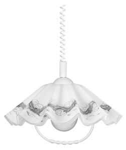 Prezent 74197 C01 - Lampadario a sospensione LYRA 1xE27/60W/230V