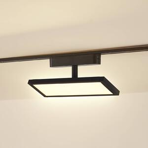 Pannello LED Lindby 48V Lumaro, nero, alluminio, lunghezza 20 cm