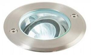 Segnapasso Da Esterno Contemporaneo Bascu Alluminio E Cromo Led 6W 4000K