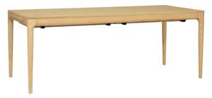 Tavolo da pranzo pieghevole in legno di quercia 90x200 cm Heart'n'Soul - UMAGE