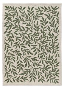 Tappeto da interno/esterno verde/color crema 120x170 cm Lua – Universal