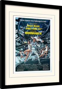 Quadro James Bond - Moonmaker, Poster Incorniciato