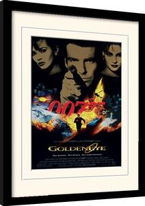 Quadro James Bond - Goldeneye, Poster Incorniciato