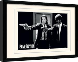 Quadro Pulp Fiction - Guns, Poster Incorniciato