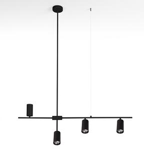 Brilagi - Lampada a sospensione CRANE con cavo 4xGU10/30W/230V, nera