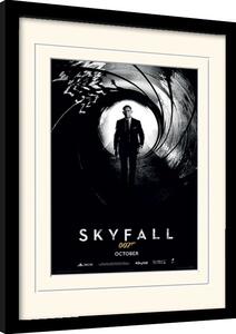 Quadro James Bond - Skyfall Teaser, Poster Incorniciato