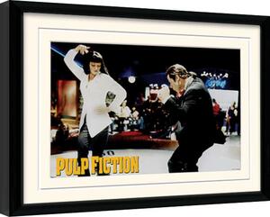 Quadro Pulp Fiction - Dance, Poster Incorniciato