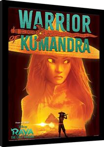 Quadro Raya and the Last Dragon - Warrior of Kamandra, Poster Incorniciato