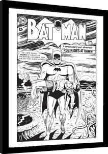 Quadro Batman - Robin Dies, Poster Incorniciato