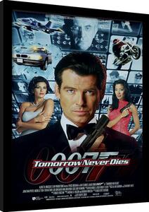 Quadro James Bond - Tomorrow Never Dies, Poster Incorniciato