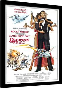 Quadro James Bond - Octopussy, Poster Incorniciato