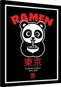 Quadro The Original Ramen Company - Panda, Poster Incorniciato