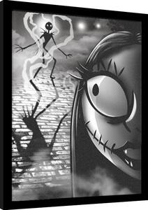 Quadro Nightmare Before Christmas - Misfit love is Eternal, Poster Incorniciato