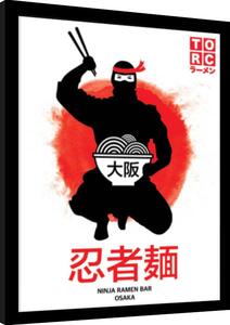 Quadro The Original Ramen Company - Ninja Ramend Bar, Poster Incorniciato