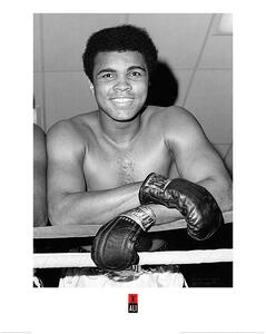 Stampa d'arte Muhammad Ali - Smile, (60 x 80 cm)