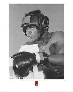 Stampa d'arte Muhammad Ali - Training, (60 x 80 cm)