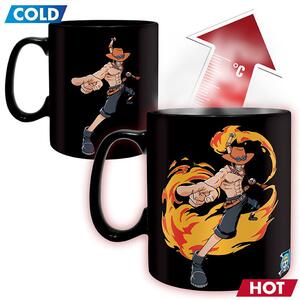 Tazza cambiacolore One Piece - Luffy Ace