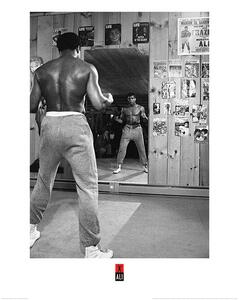 Stampa d'arte Muhammad Ali - Mirror, (60 x 80 cm)