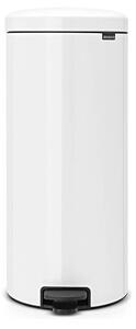 Cestino per la spazzatura bianco in acciaio con pedale 30 l NewIcon – Brabantia