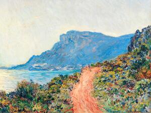 Riproduzione The Corniche near Monaco - Claude Monet, (40 x 30 cm)
