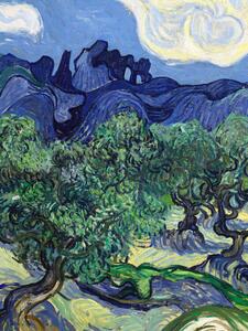 Riproduzione The Olive Trees Portrait Edition - Vincent van Gogh