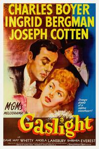 Riproduzione Gaslight Ft Angela Lansbury Vintage Cinema Retro Movie Theatre Poster Iconic Film Advert