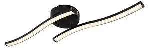 Globo 67178SC - Plafoniera LED ELOISE 2xLED/6W/230V nero