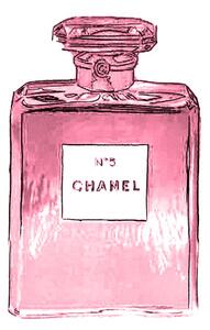 Illustrazione Chanel No 5, Finlay & Noa, (30 x 40 cm)