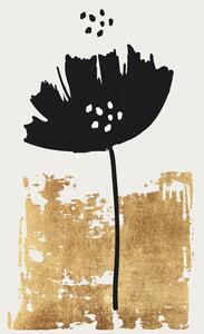 Illustrazione Black Poppy, Kubistika, (26.7 x 40 cm)