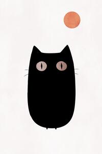 Illustrazione The Cat, Kubistika