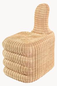 Poltrona lounge in rattan fatta a mano Thumbs Up