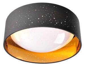 Plafoniera LED TULUZA LED/18W/230V diametro 32 cm nero