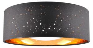 Plafoniera LED TULUZA LED/18W/230V diametro 32 cm nero