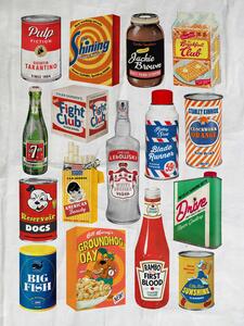 Illustrazione Pop shots, Ads Libitum / David Redon, (30 x 40 cm)