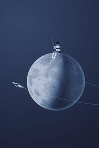 Illustrazione Moon boy, Maarten Léon